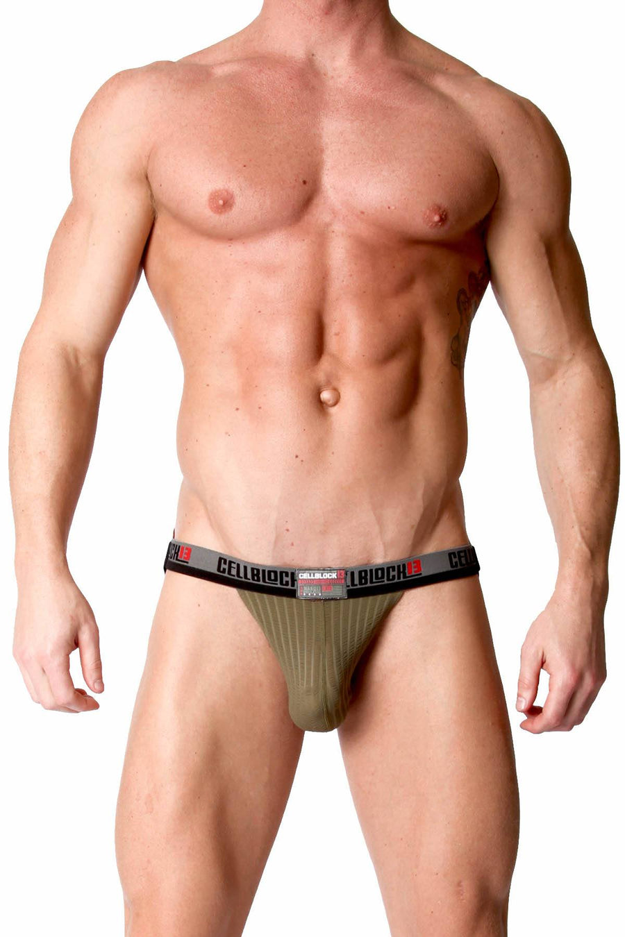 CellBlock 13 Army Ward-13 Seamless Jockstrap