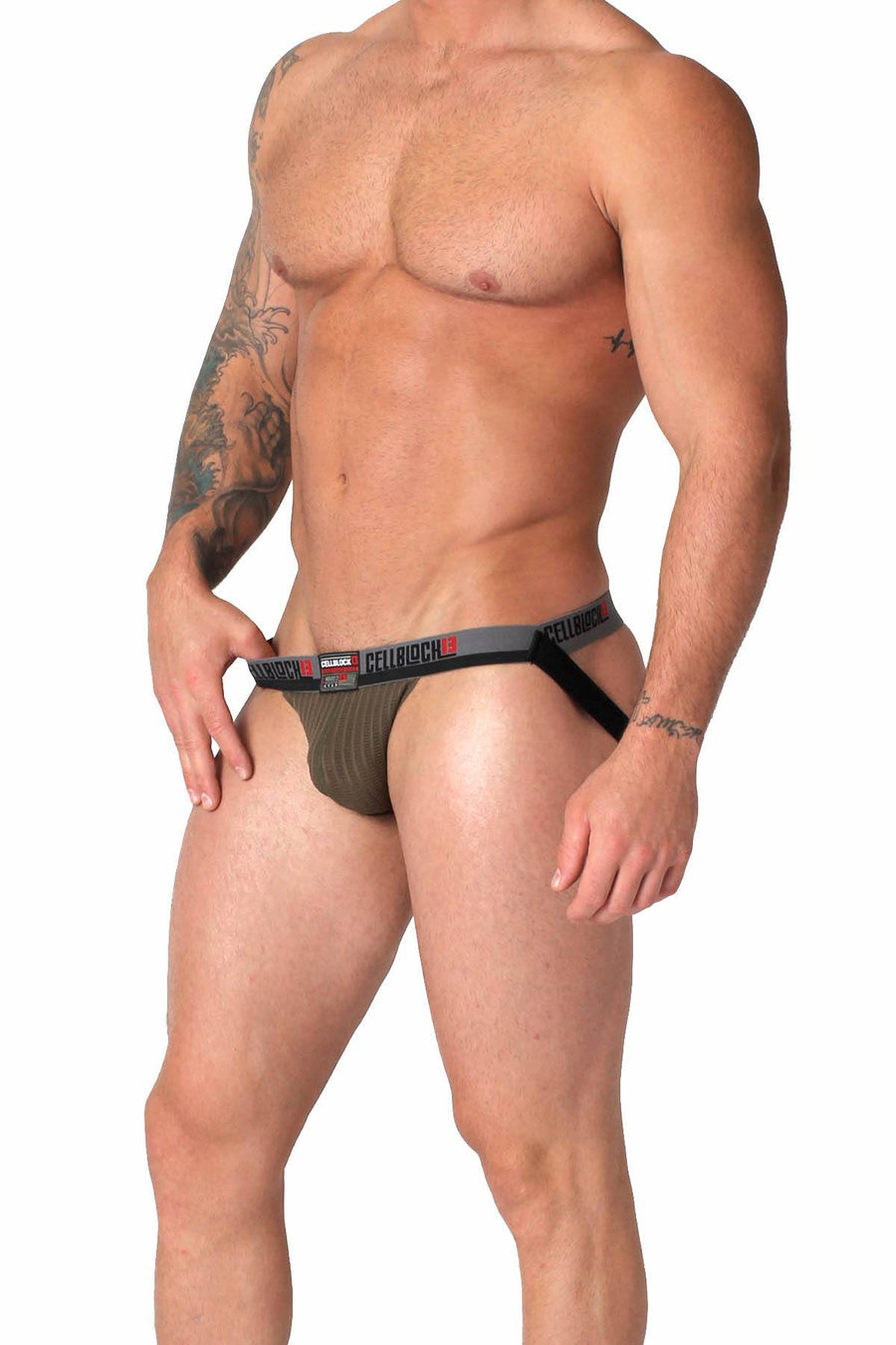 CellBlock 13 Army Ward-13 Seamless Jockstrap