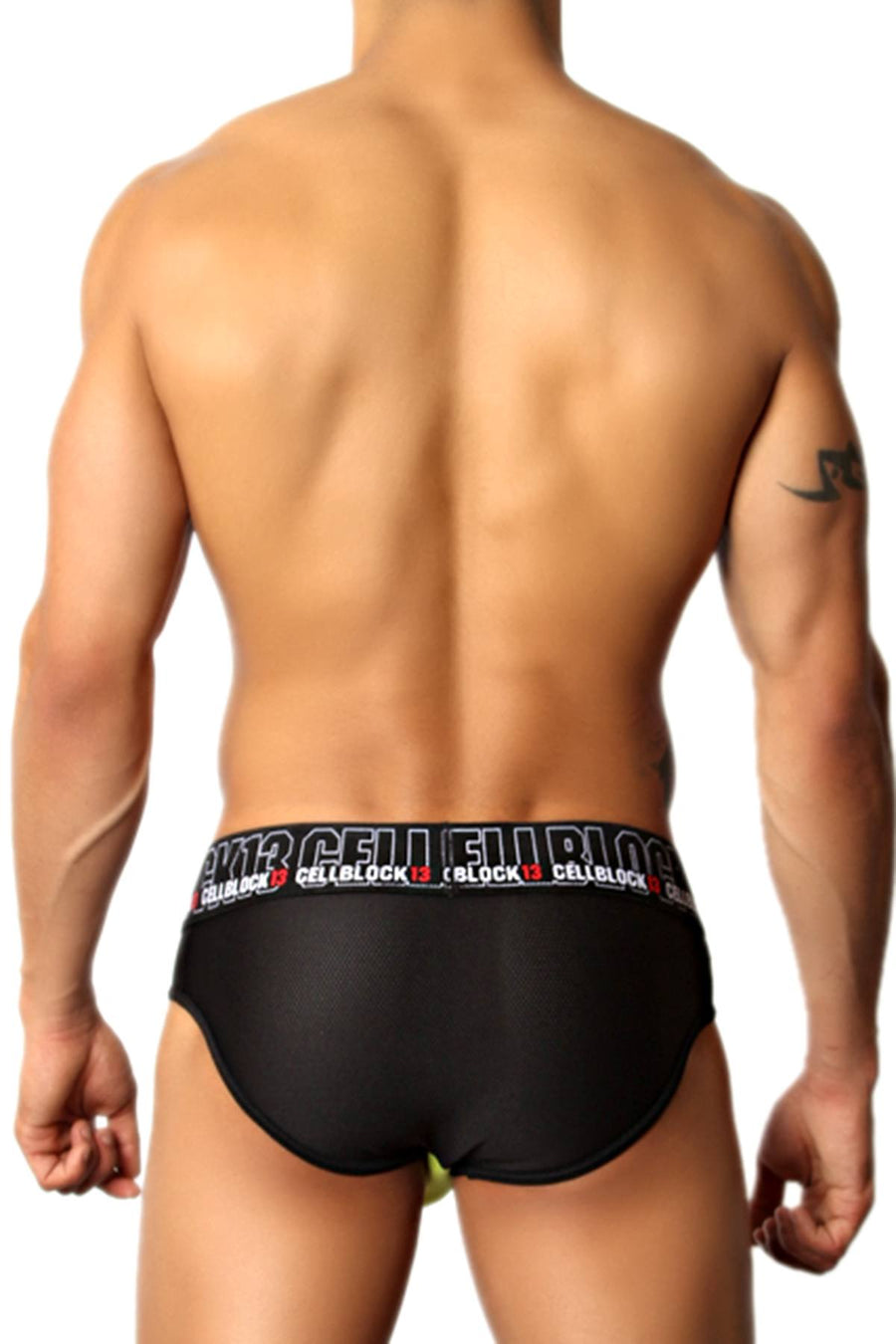 CellBlock 13 Black Back Alley C-Ring Brief