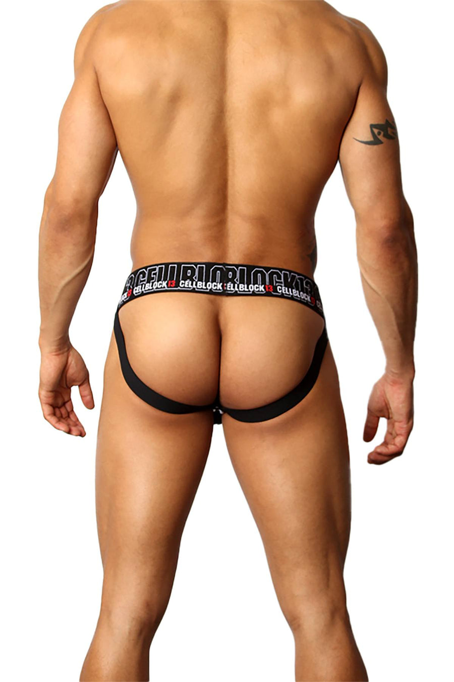 CellBlock 13 Black Back Alley C-Ring Jockstrap