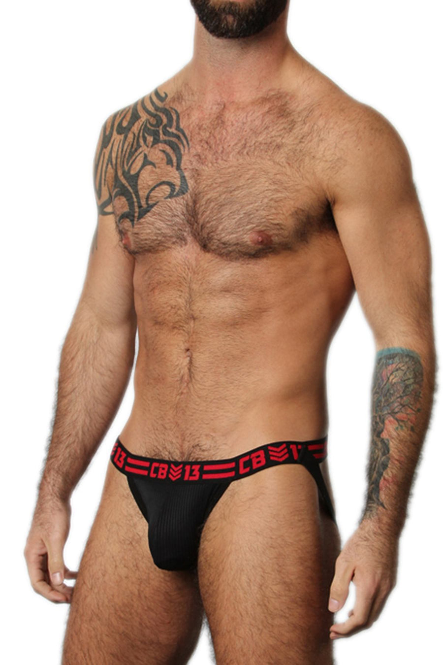 CellBlock 13 Black/Red Sergeant Jockstrap