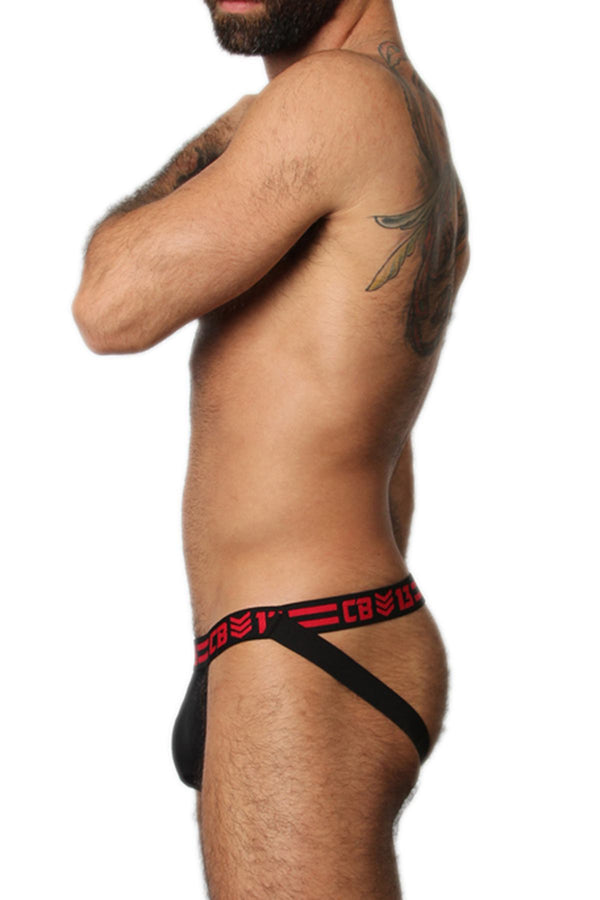 CellBlock 13 Black/Red Sergeant Jockstrap