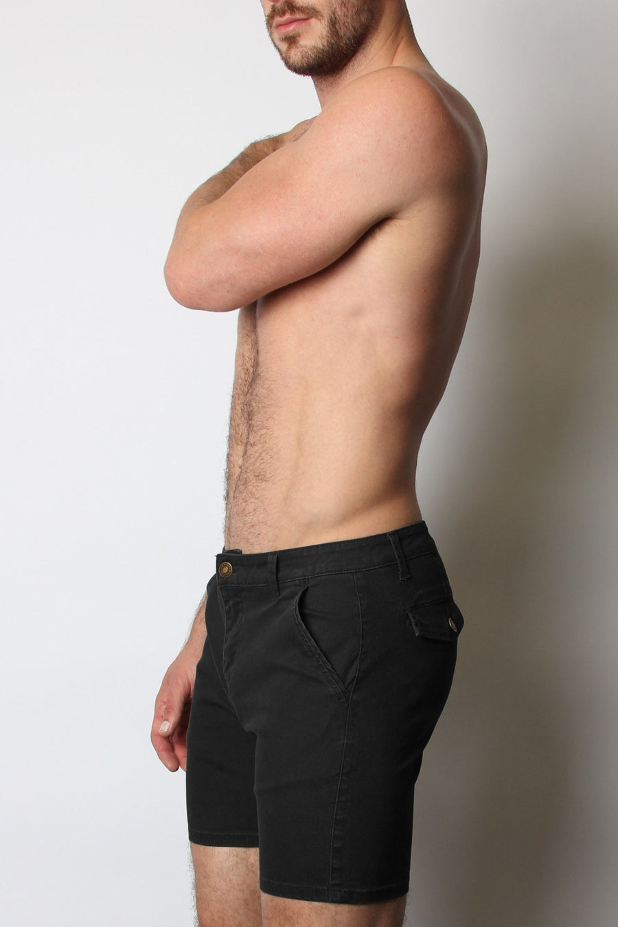 CellBlock 13 Black Titan Zipper Short