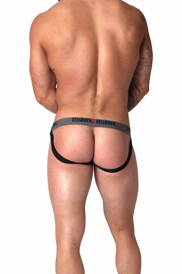 CellBlock 13 Black Ward-13 Seamless Jockstrap