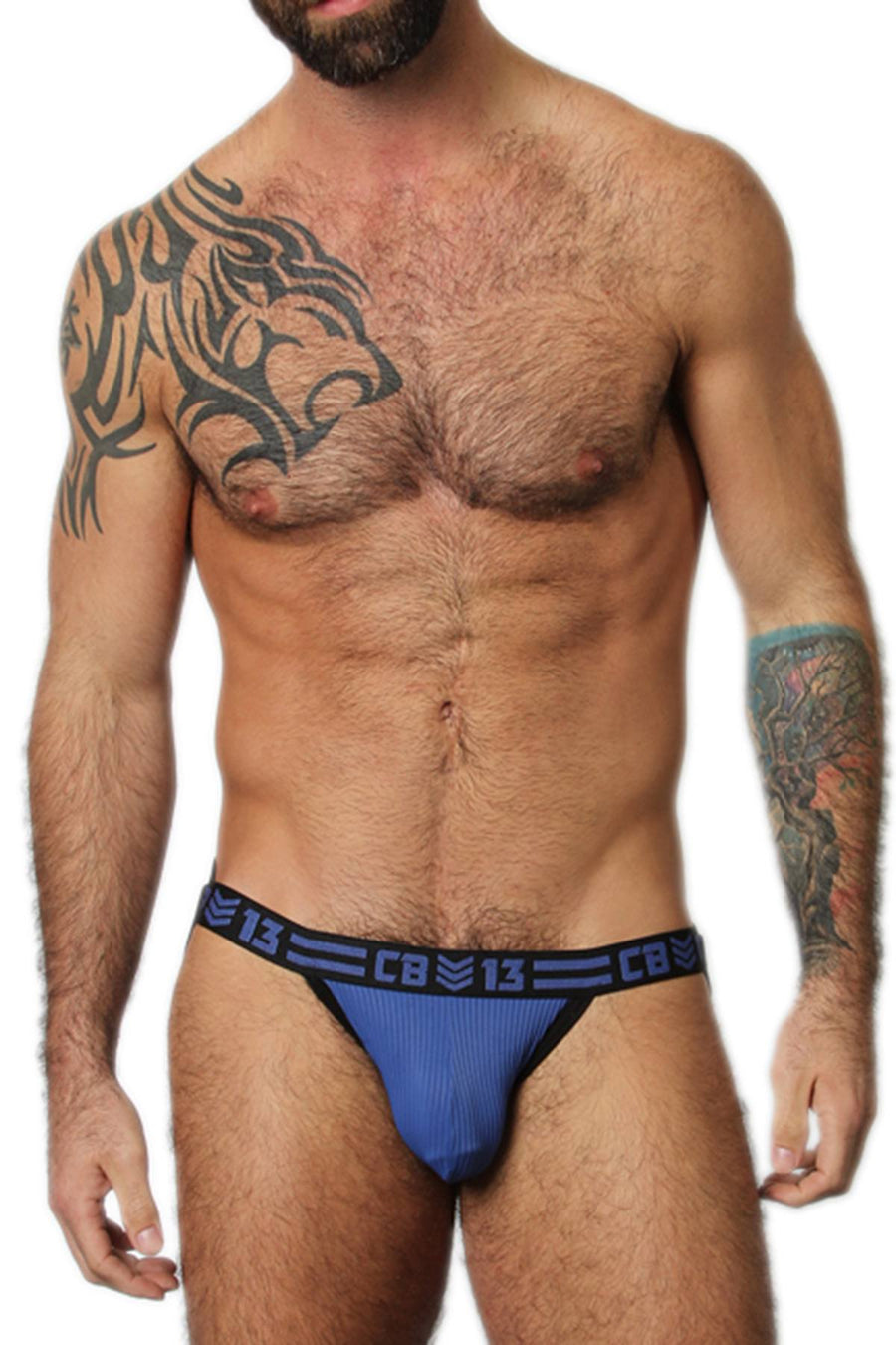 CellBlock 13 Blue/Black Sergeant Jockstrap