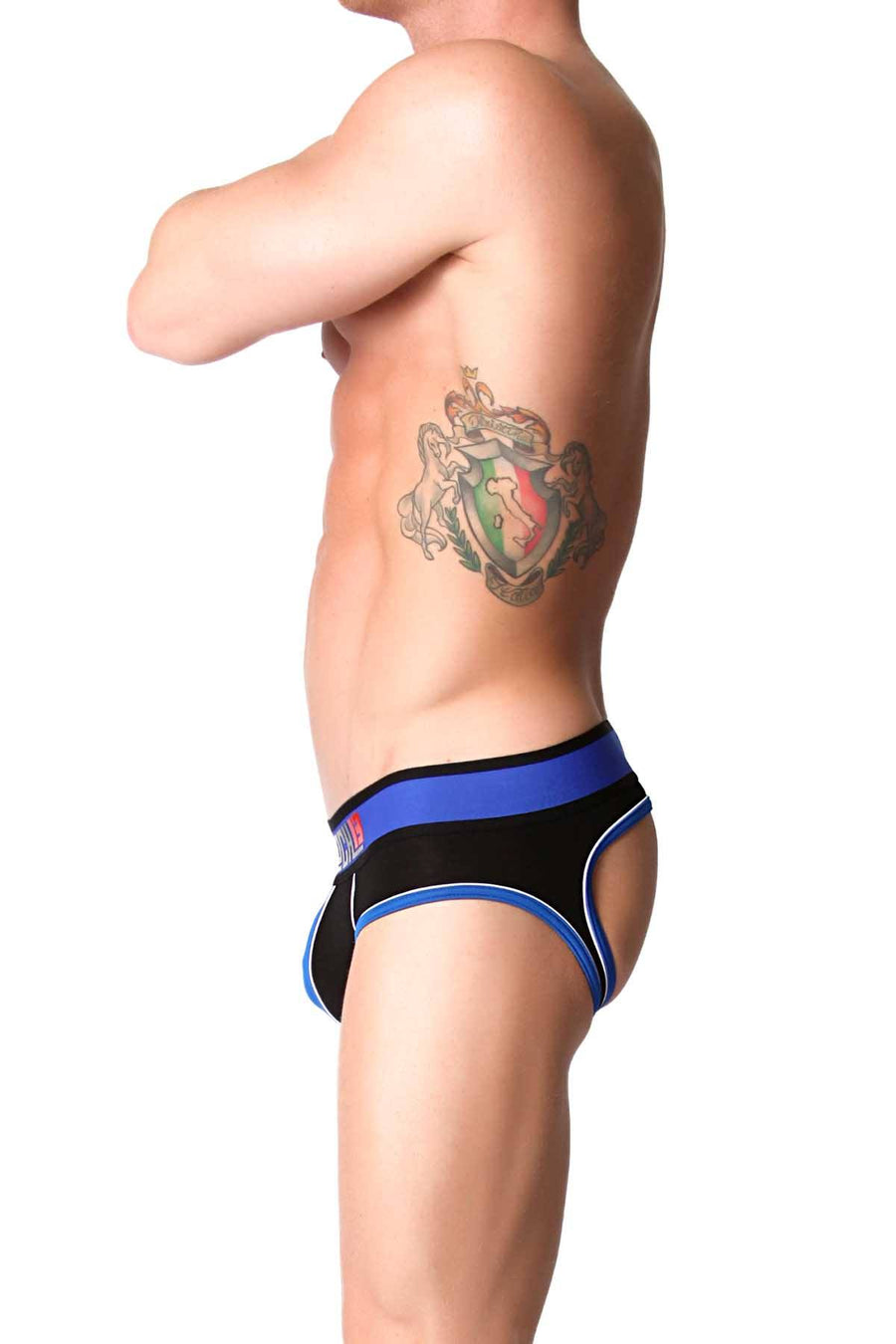CellBlock 13 Blue Liquid Shadow Jock-Brief