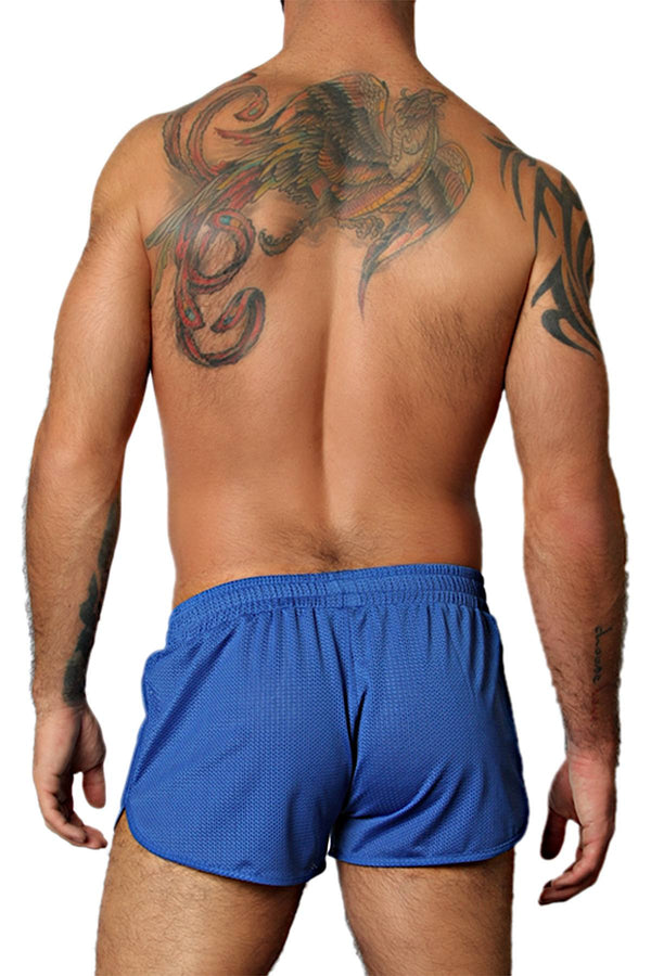 CellBlock 13 Blue Tailback Mesh Short w/ Jock Pouch
