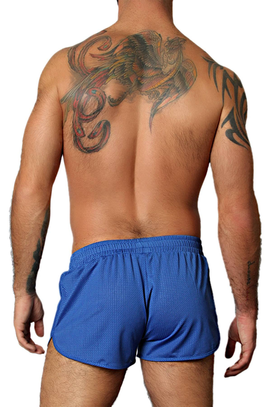 CellBlock 13 Blue Tailback Mesh Short w/ Jock Pouch