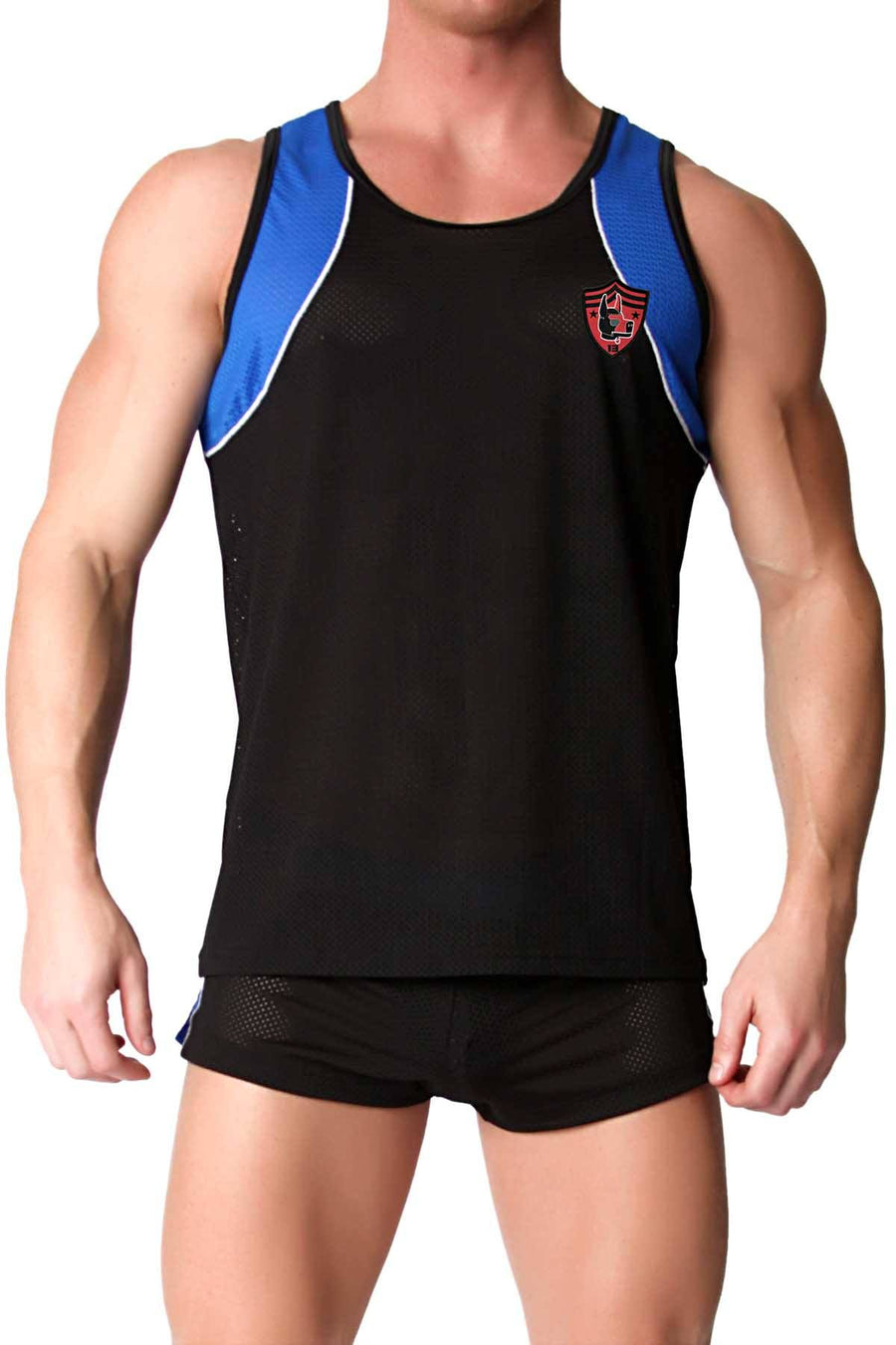 CellBlock 13 Blue United Puppy Mesh Tank