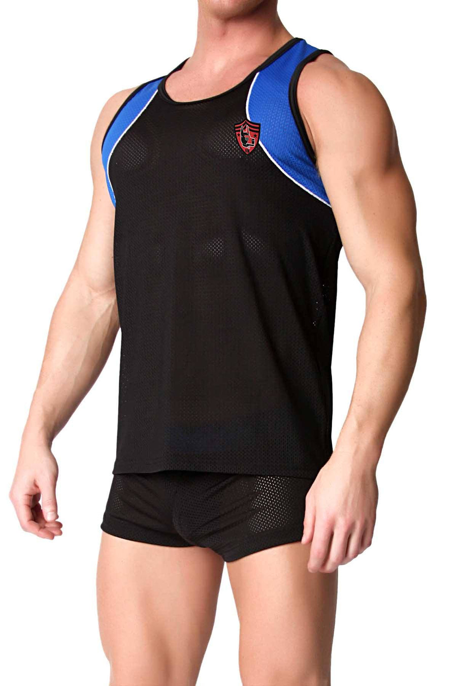 CellBlock 13 Blue United Puppy Mesh Tank