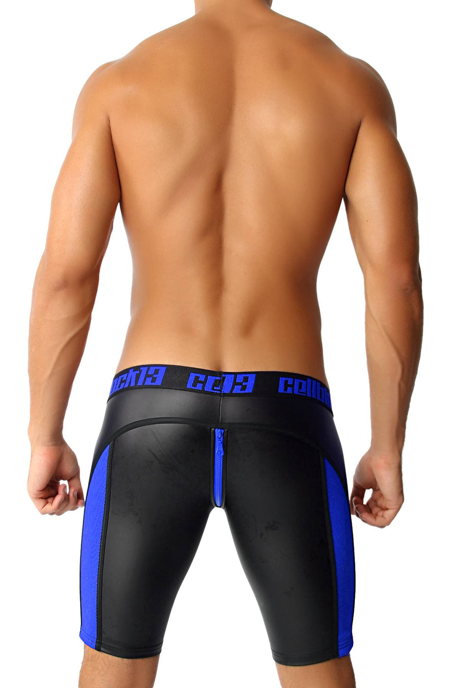 CellBlock 13 Blue Vector Rubber Short