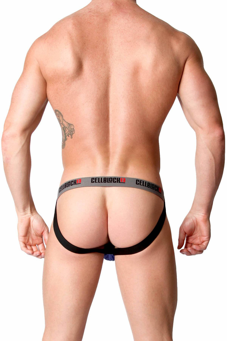 CellBlock 13 Blue Ward-13 Seamless Jockstrap
