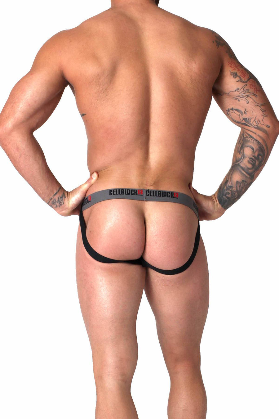 CellBlock 13 Blue Ward-13 Seamless Jockstrap