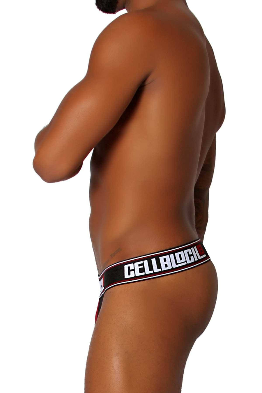 CellBlock 13 Burgundy Viper II Thong