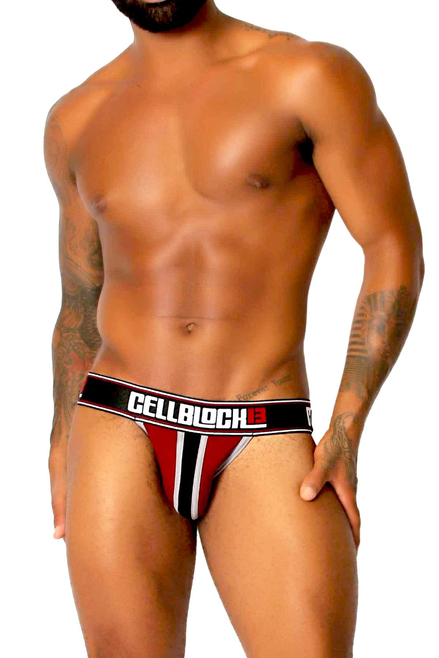 CellBlock 13 Burgundy Viper II Thong