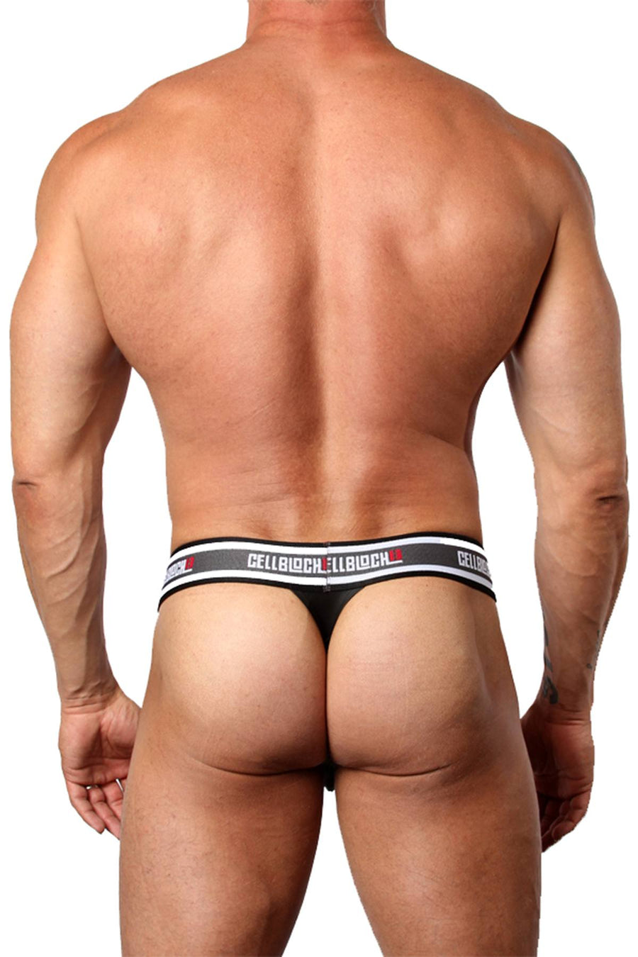 CellBlock 13 Covert Thong in Green
