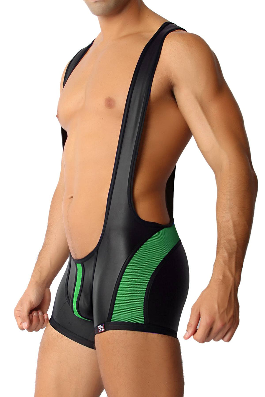 CellBlock 13 Green Vector Rubber Singlet