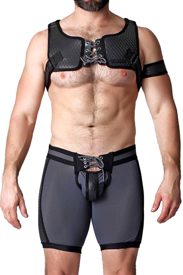 CellBlock 13 Grey Gridiron Jock-Short