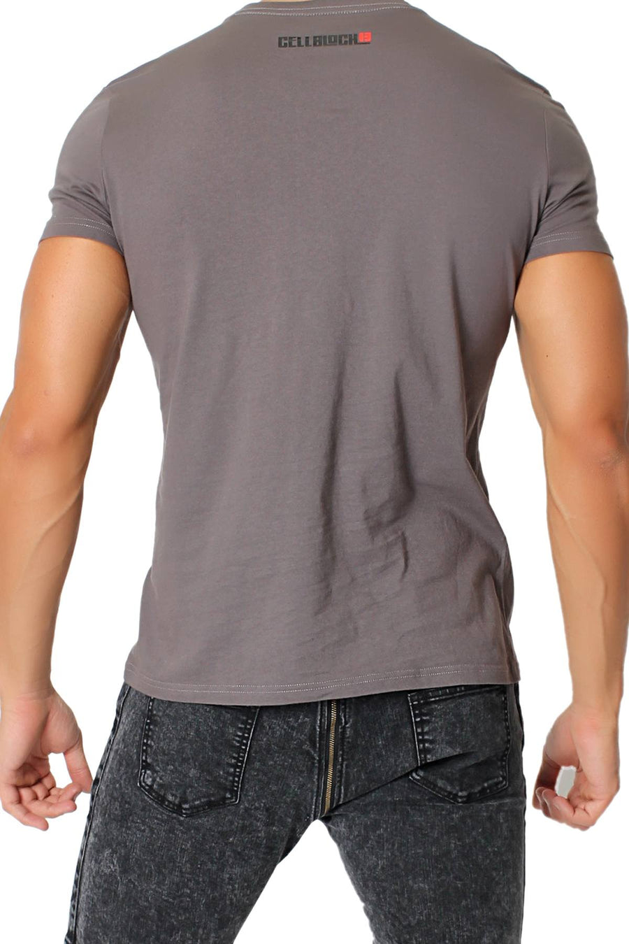 CellBlock 13 Grey Logo "13" Crew Neck T-Shirt