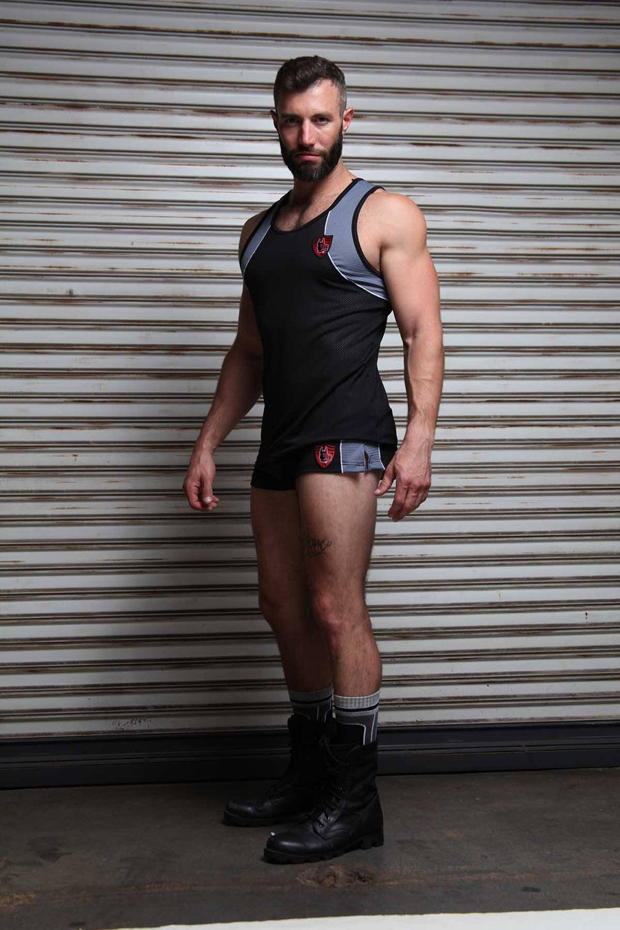 CellBlock 13 Grey United Puppy Mesh Tank