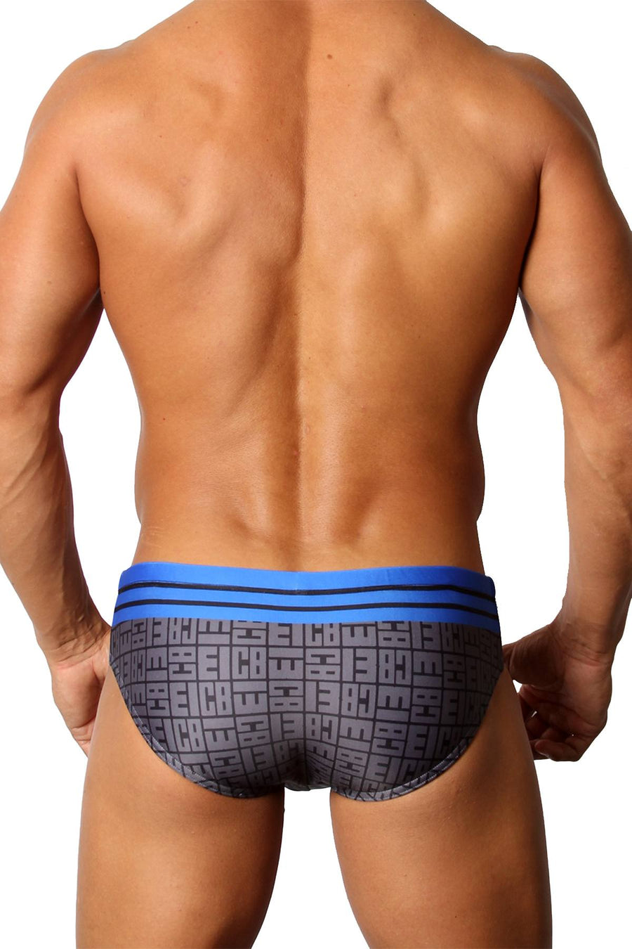 CellBlock 13 Icon Swim Brief in Blue