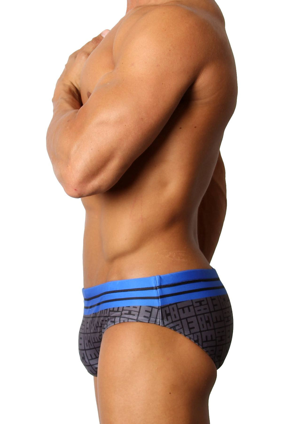 CellBlock 13 Icon Swim Brief in Blue