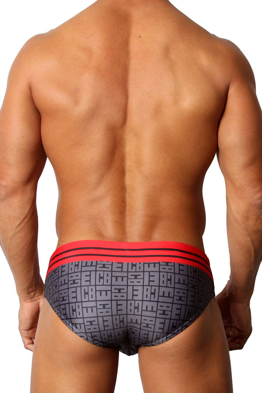 CellBlock 13 Icon Swim Brief in Red