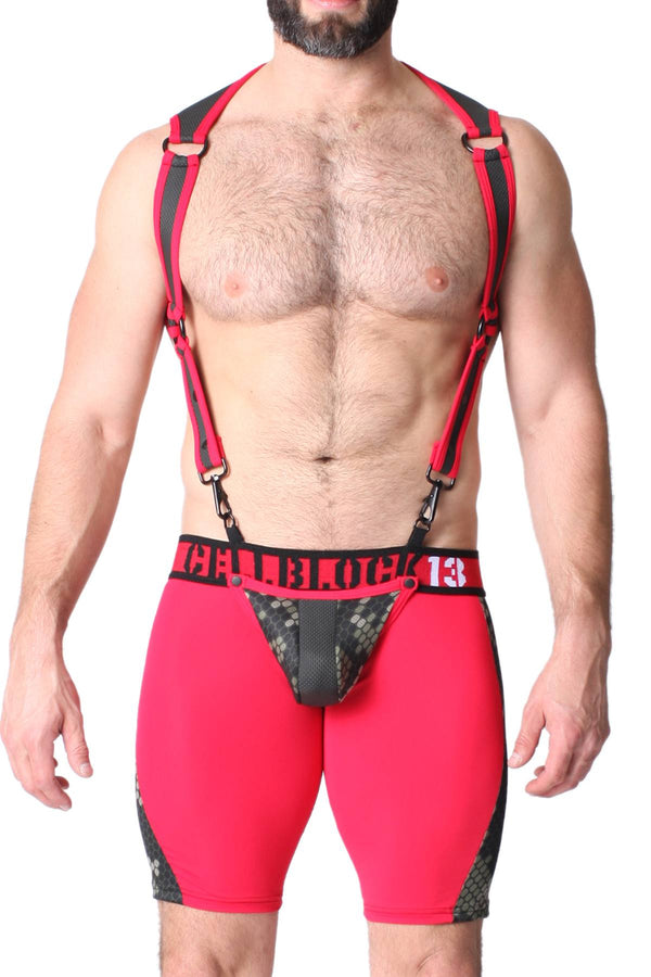 CellBlock 13 Red Cyber X-treme Short