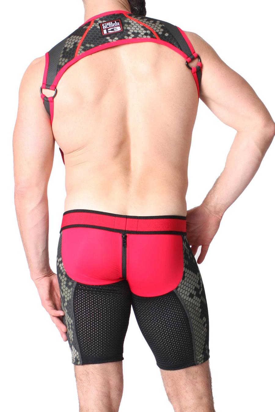 CellBlock 13 Red Cyber X-treme Short