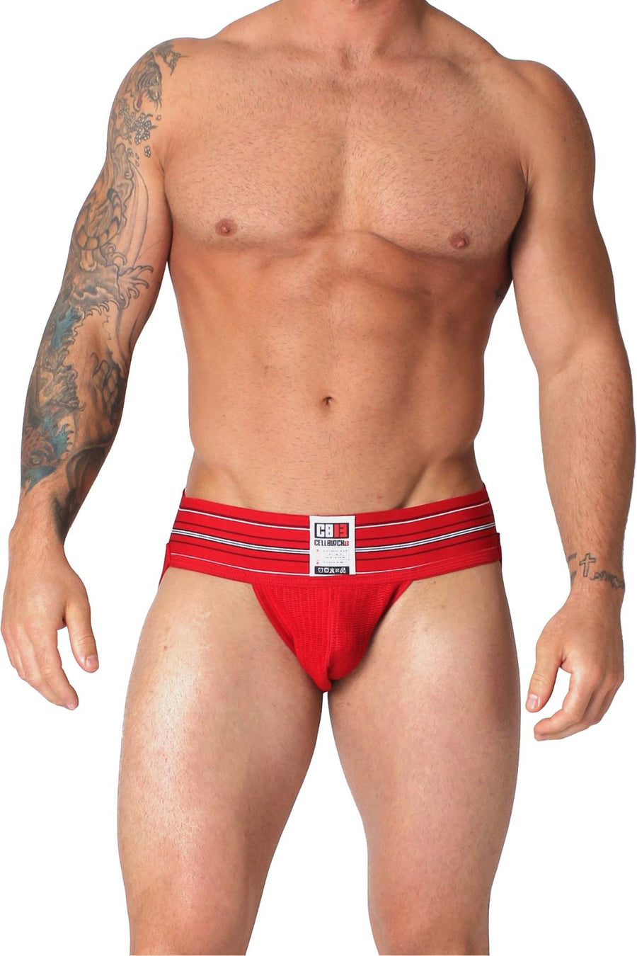 CellBlock 13 Red Fullback Jockstrap