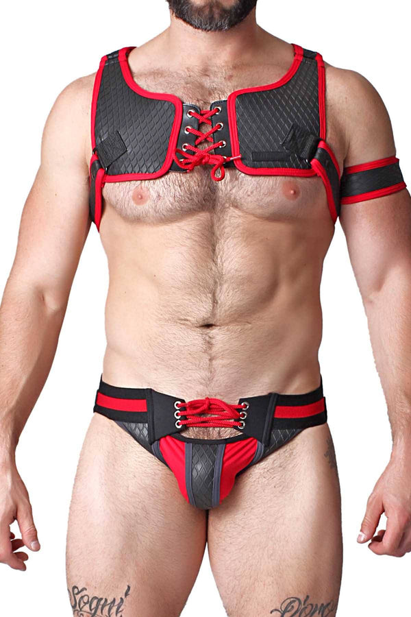 CellBlock 13 Red Gridiron Jockstrap