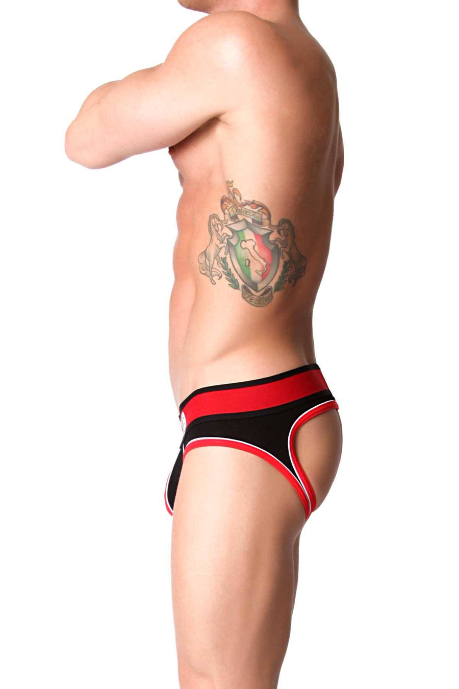 CellBlock 13 Red Liquid Shadow Jock-Brief