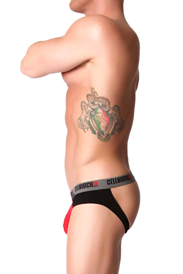 CellBlock 13 Red Ward-13 Seamless Jock-Brief