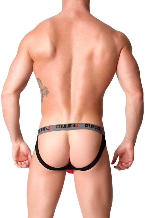 CellBlock 13 Red Ward-13 Seamless Jock-Brief