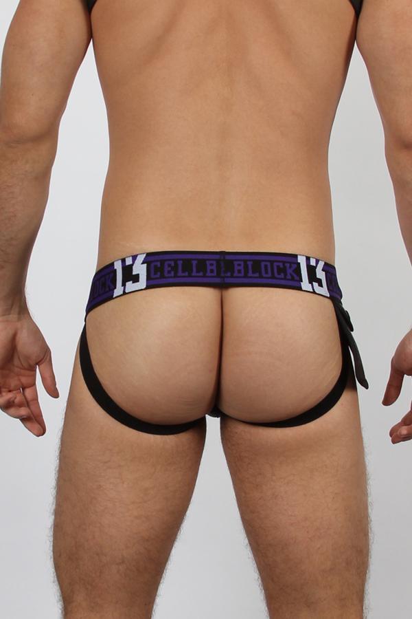 CellBlock 13 Sniper Purple Neoprene Jock w/ Side Pocket