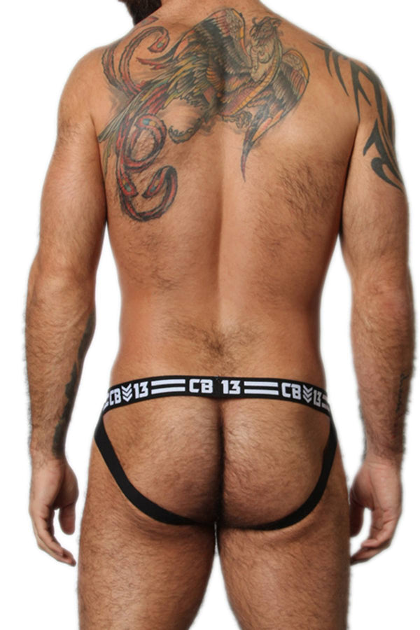 CellBlock 13 White/Black Sergeant Jockstrap
