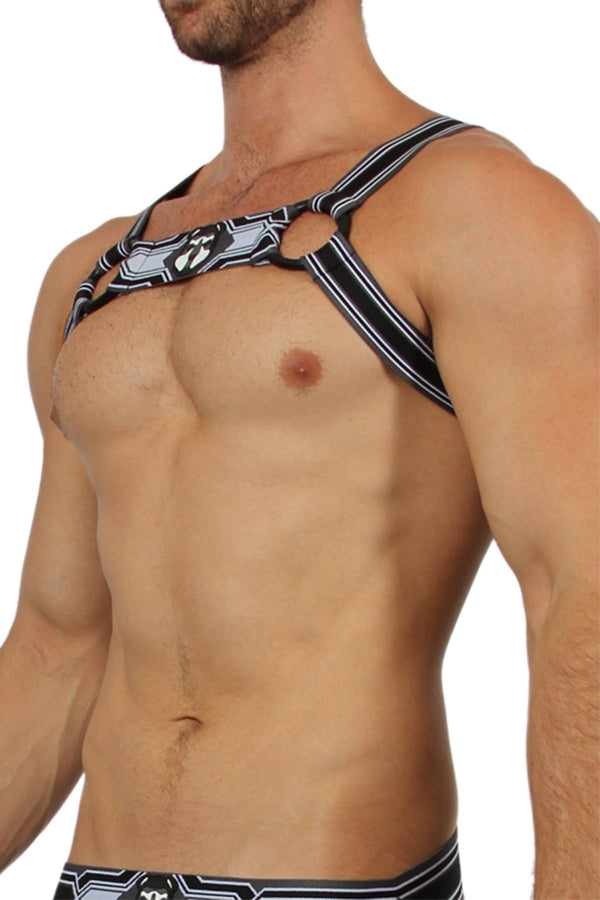 CellBlock 13 White Kennel Club Harness
