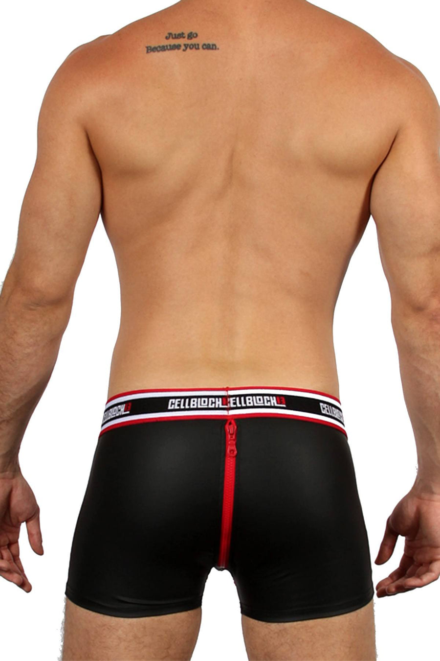 CellBlock 13 Zipper Trunk in Red