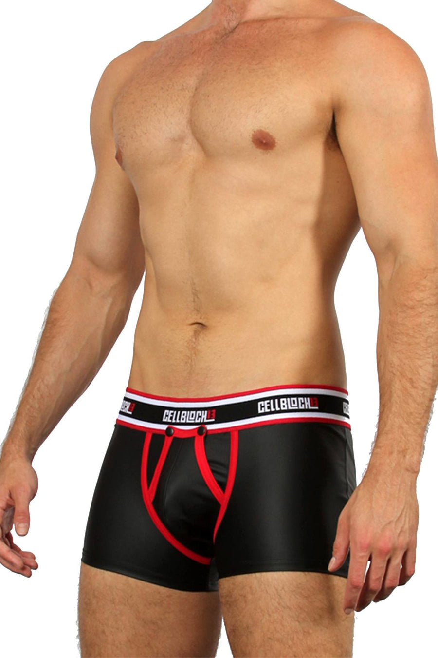 CellBlock 13 Zipper Trunk in Red
