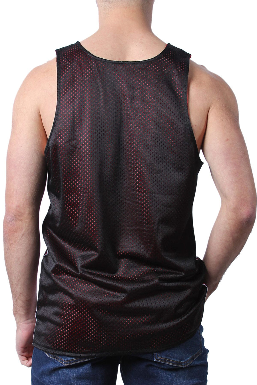 Cellblock 13 Black Crossover Reversible Mesh Tank Top