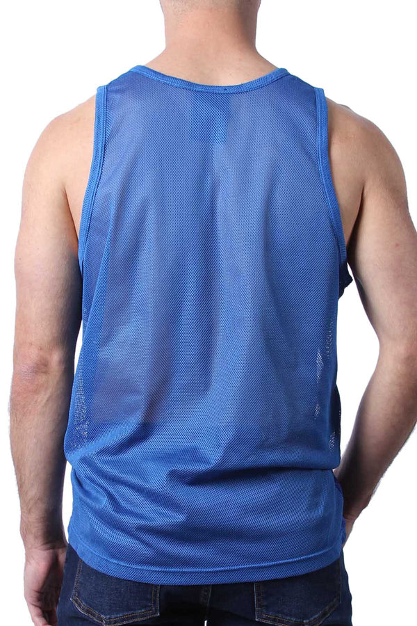 Cellblock 13 Blue Midfield Mesh Tank Top