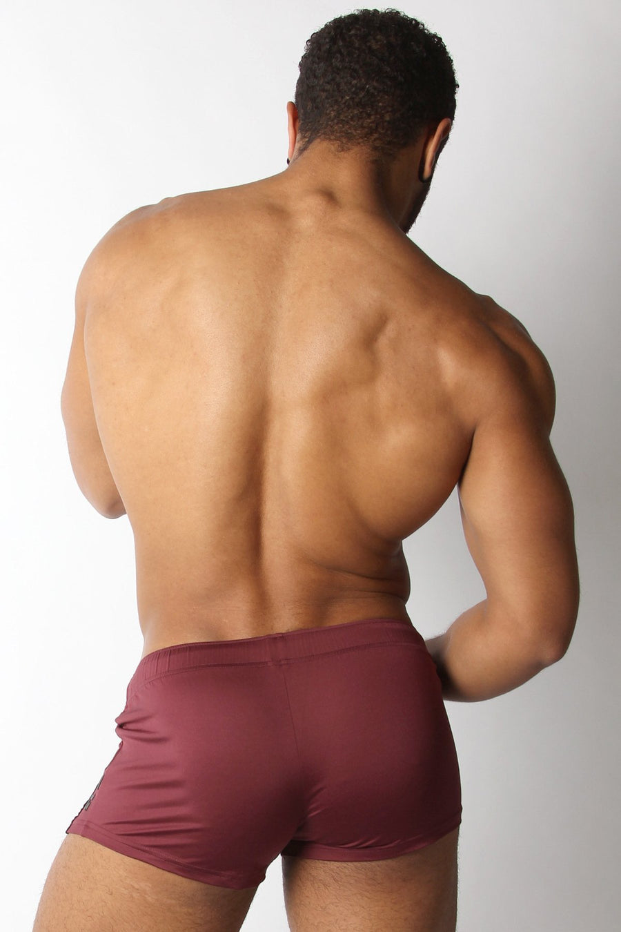Cellblock 13 Burgundy Cyclone 2.0 Short w/ Cock Pouch