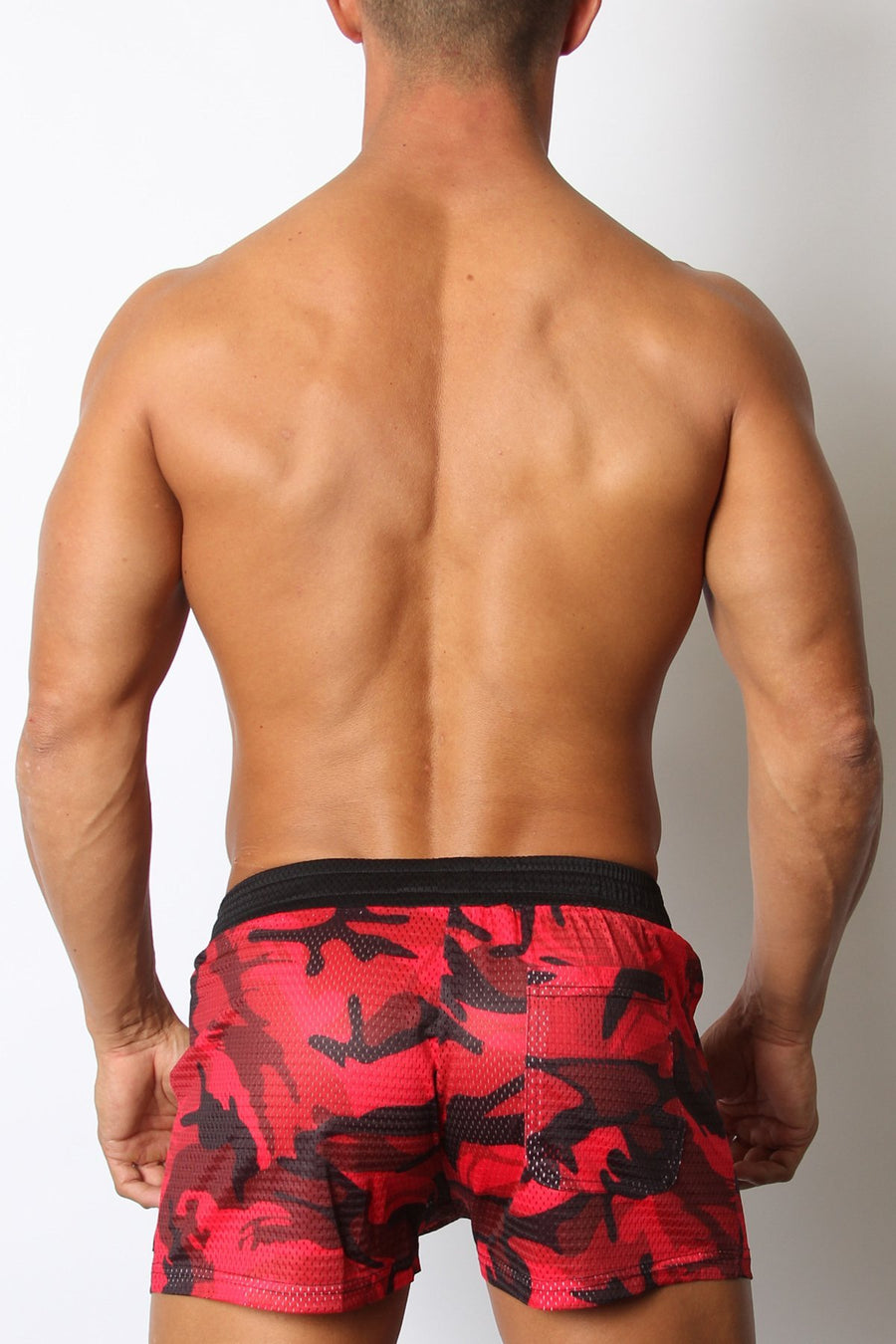 Cellblock 13 Red Foxhole Camo Mesh Short w/ Built in Pouch
