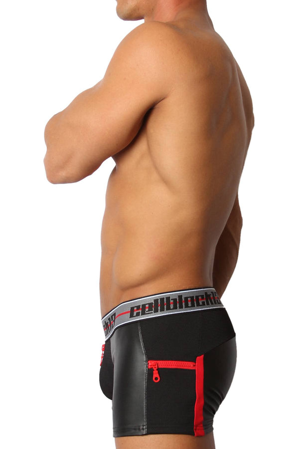 Cellblock 13 Red Moto X Zipper Trunk