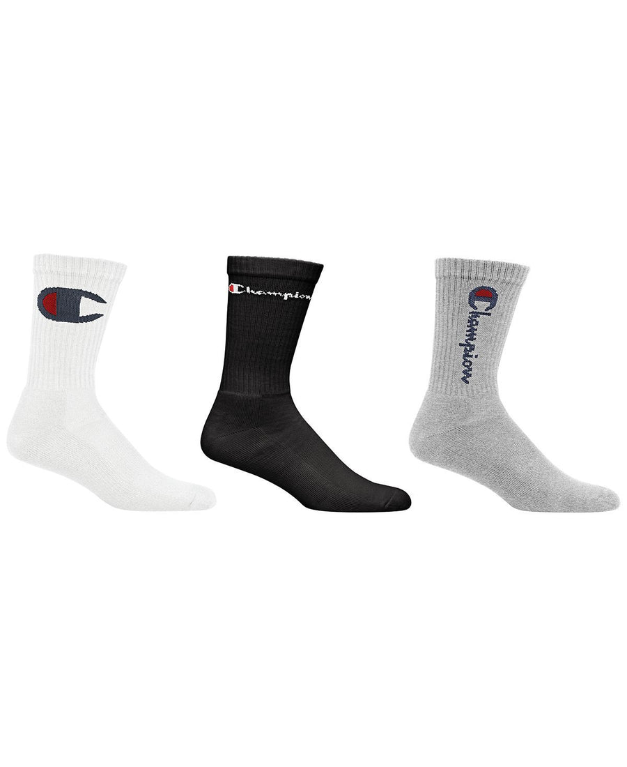 Champion 3-pk. Crew Socks Multi