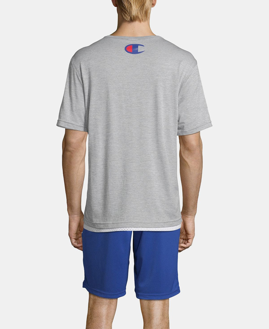 Champion Double Dry Reversible Mesh T-shirt White/Oxford