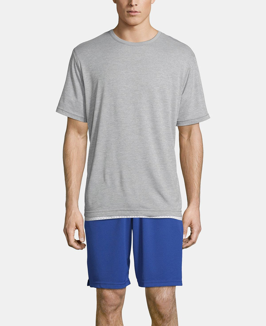 Champion Double Dry Reversible Mesh T-shirt White/Oxford