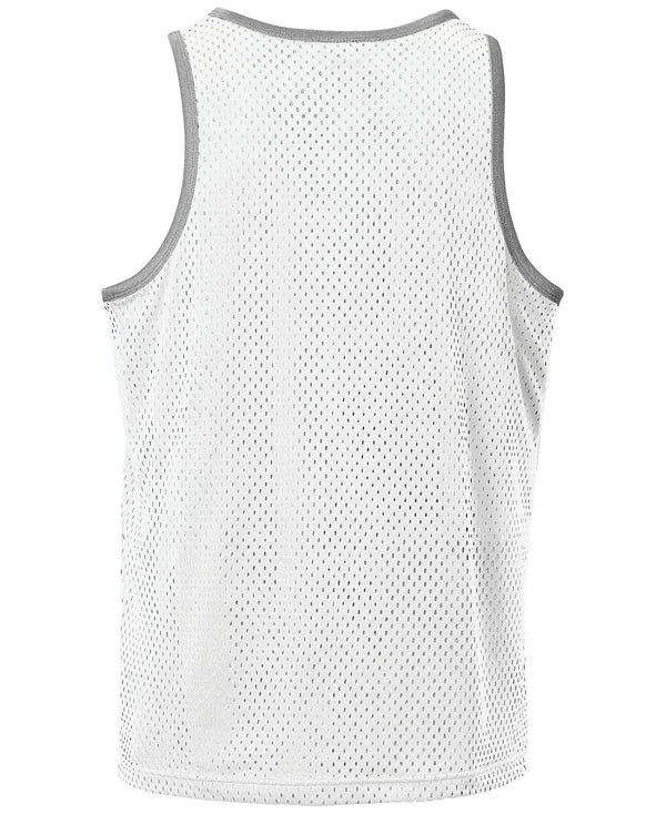 Champion Reversible Mesh Tank Top White