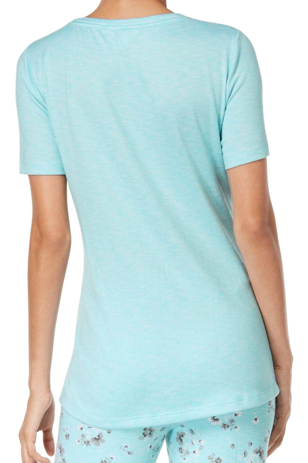 Charter Club Intimates Eternal-Aqua Cotton Lounge Top