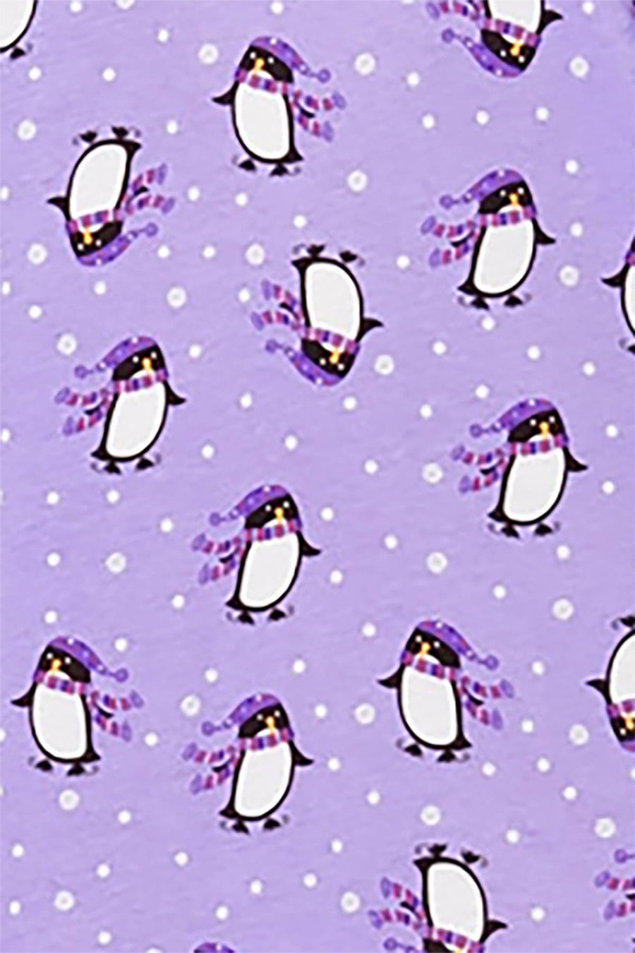 Charter Club Intimates Purple Pretty-Penguin Graphic-Print Cotton Sleepshirt With Matching Socks